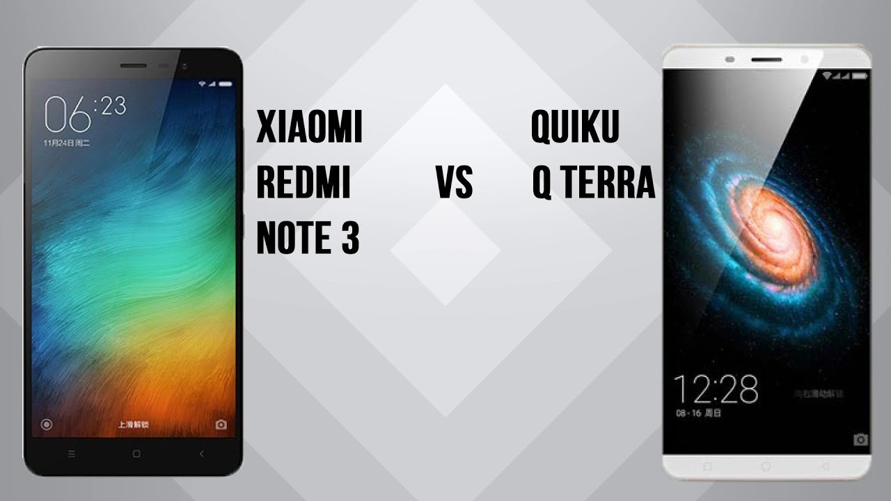 Xiaomi Redmi Note 3 vs Quiku Q Terra