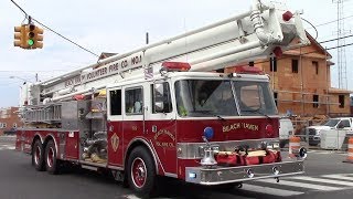Fire Trucks Responding Compilation Part 26 - Beach Haven Fire Department