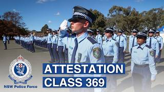 Attestation of Class 369 - NSW Police Force