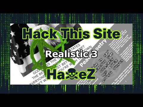 Hack This Site: Realistic Web Mission – Level 3