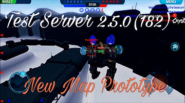 War Robots | Test Server 2.5.0(182) Pulse Prototype Update | New Map Prototype