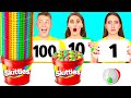 100 Layers of Food Challenge | Kitchen Hacks and Tricks by Fun Fun Challenge