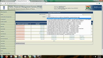 How to create and maintain PFMS account for NSS - Step 5