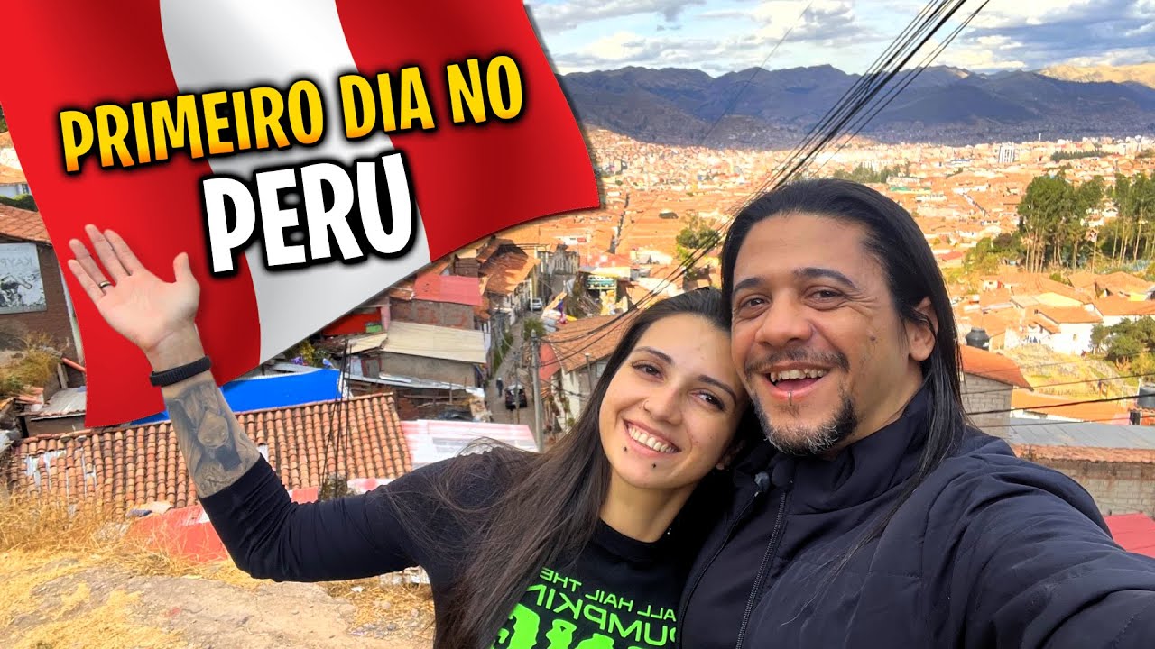 CHEGAMOS NO PERÚ - Faltou ar, mas encontramos comida!