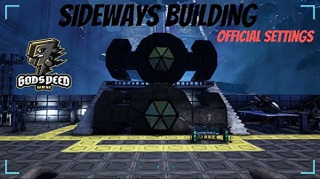 How To Build Side Ways Official Settings Ark Survival Evolved
