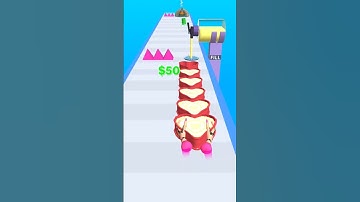 yummy 😋😋 cake stack Rungame level 8#shorts #ytshorts #games