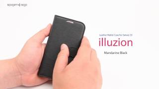 illuzion Leather Wallet Case for Galaxy S3 screenshot 3