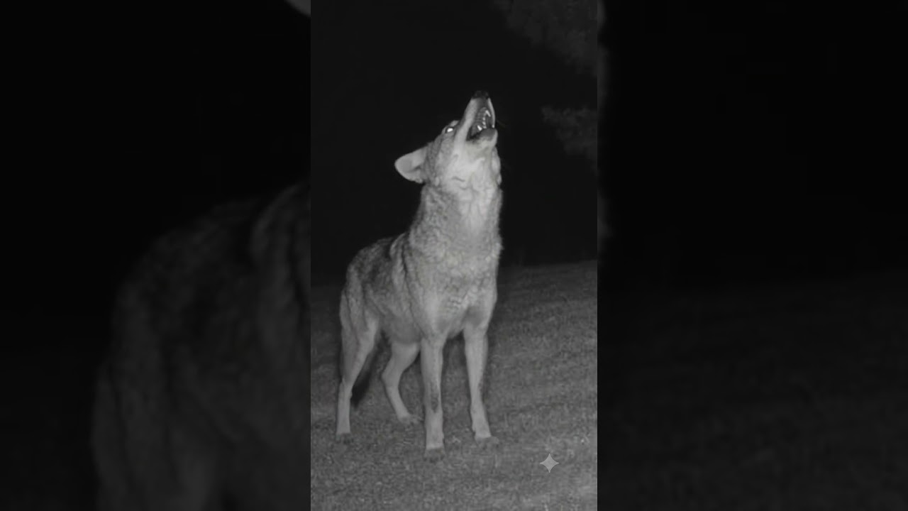 Coyote Sounds of Howling and Barking | Canis latrans Sounds #wolf #coyote #animalsounds #fox #ai
