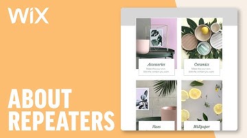 Adding Repeaters | Wix Tutorial