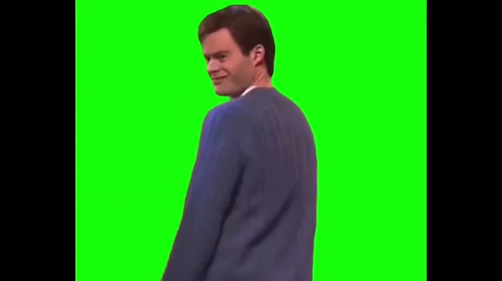 Bill Hader Dancing Green Screen