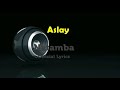 Aslay Natamba Lyrics
