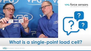 What is a single-point load cell?