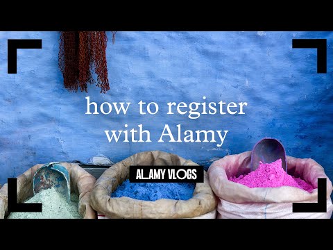 How to register with Alamy - Alamy Vlogs