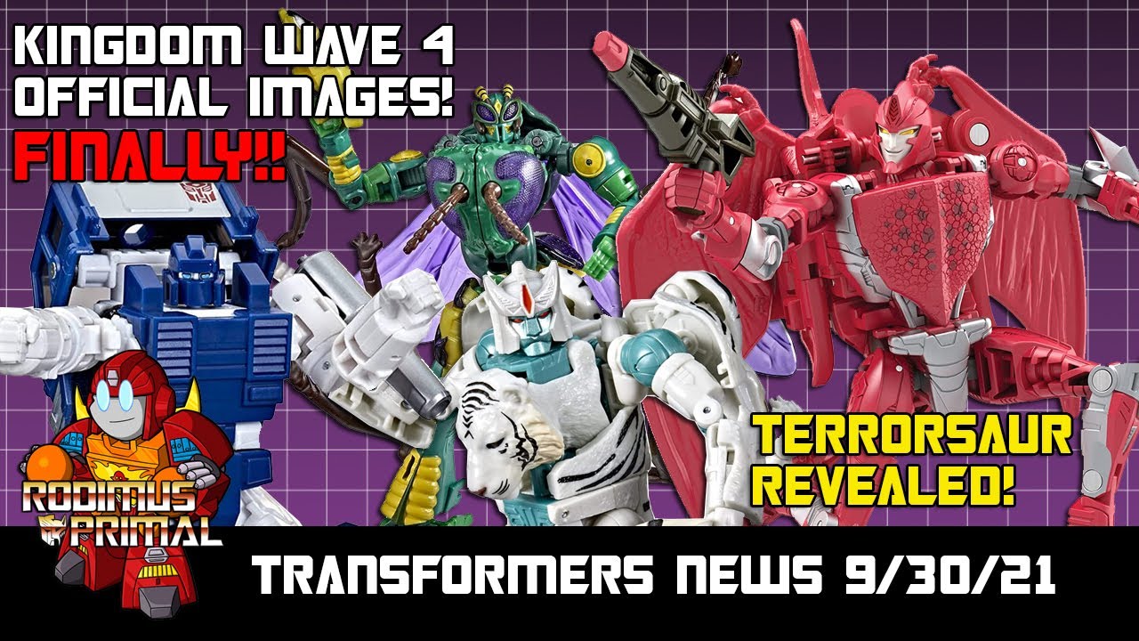 Transformers Kingdom Terrorsaur Revealed! Wave 4 Official Images! YouTube