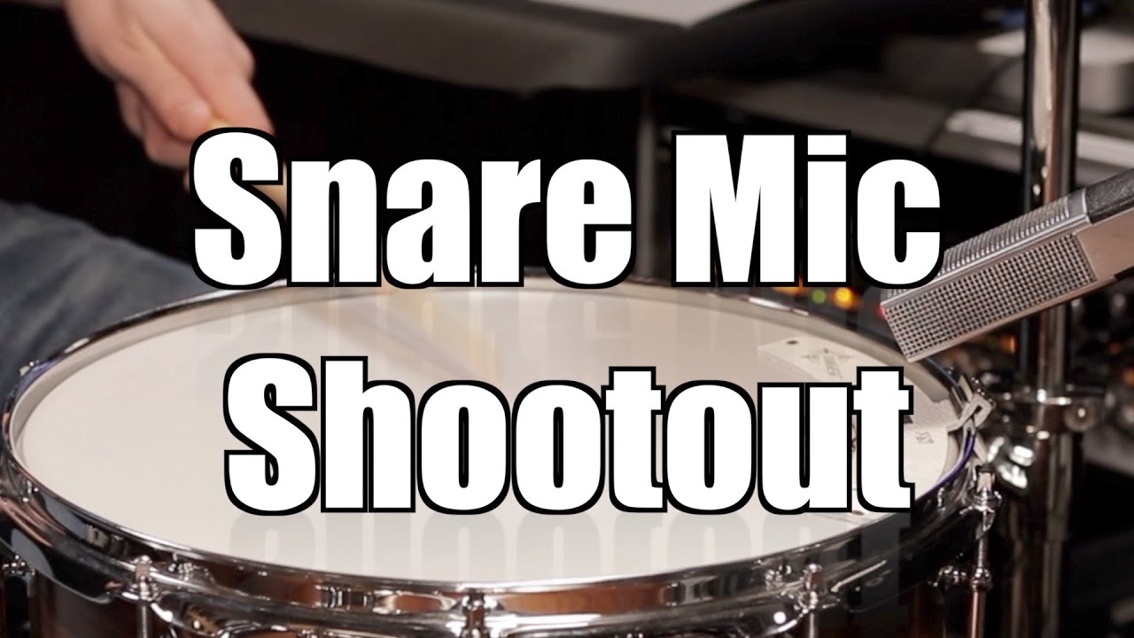 Kick Drum Mic Shootout - with Sound Samples