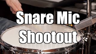 Snare Mic Shootout (11 Mics Compared)