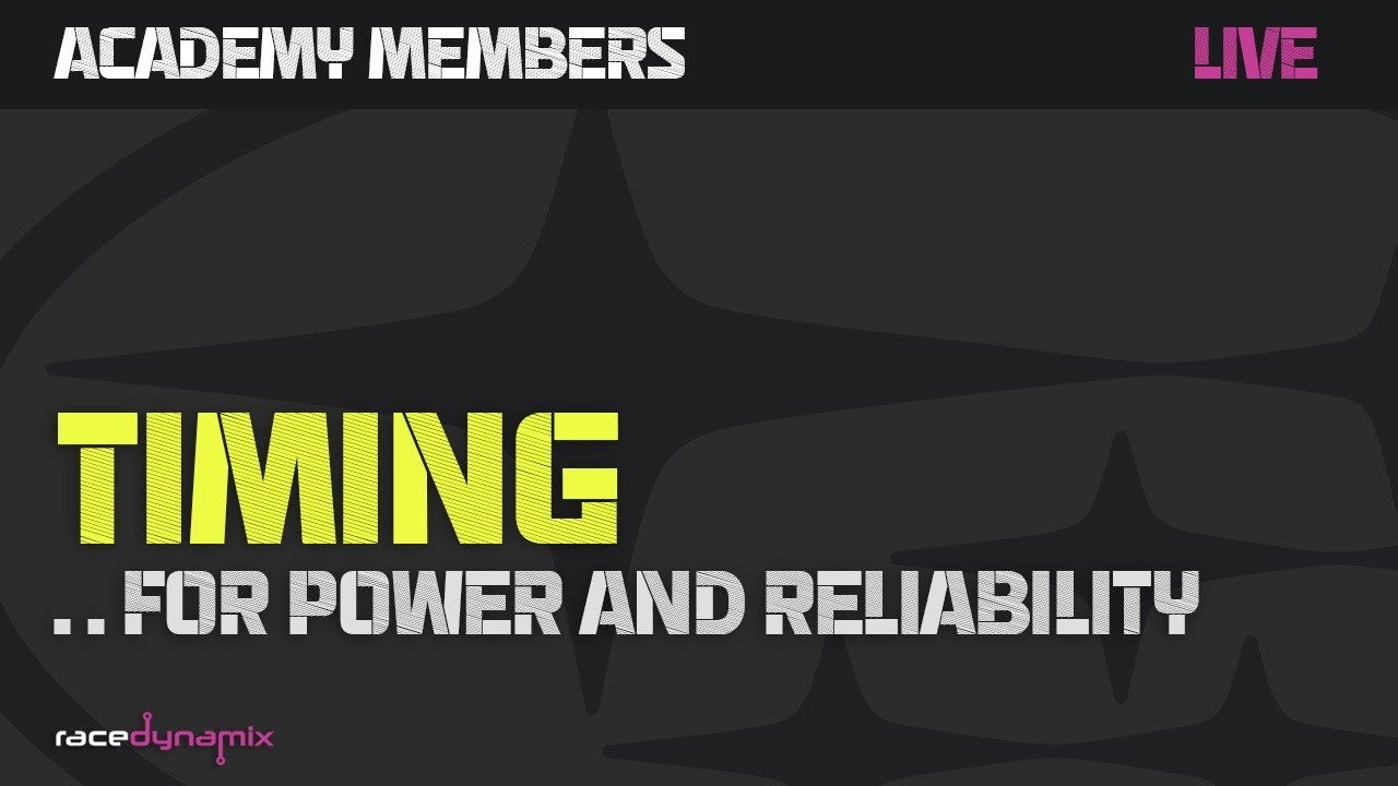 Academy Tuning Ignition Timing YouTube