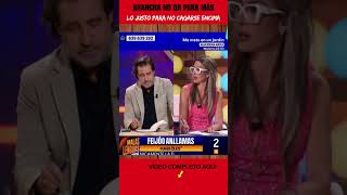 SARAH planta cara a Arantxa tras intentar defender el historial de Feijóo