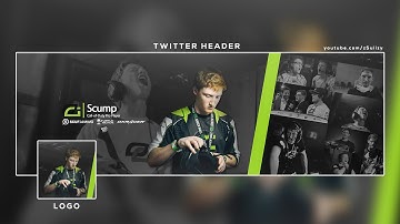 FREE GFX: eSports Twitter Header #3 [PSD in Desc]