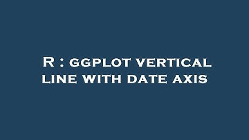 R : ggplot vertical line with date axis