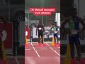 DK METCALF RACES PROFESSIONAL TRACK SPRINTERS