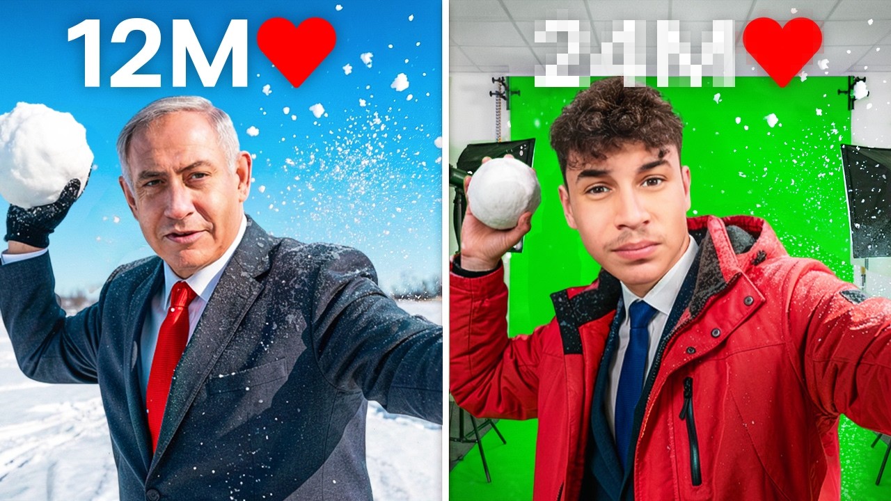 גנבתי 100 סרטונים ויראליים ויצרתי אותם מחדש!