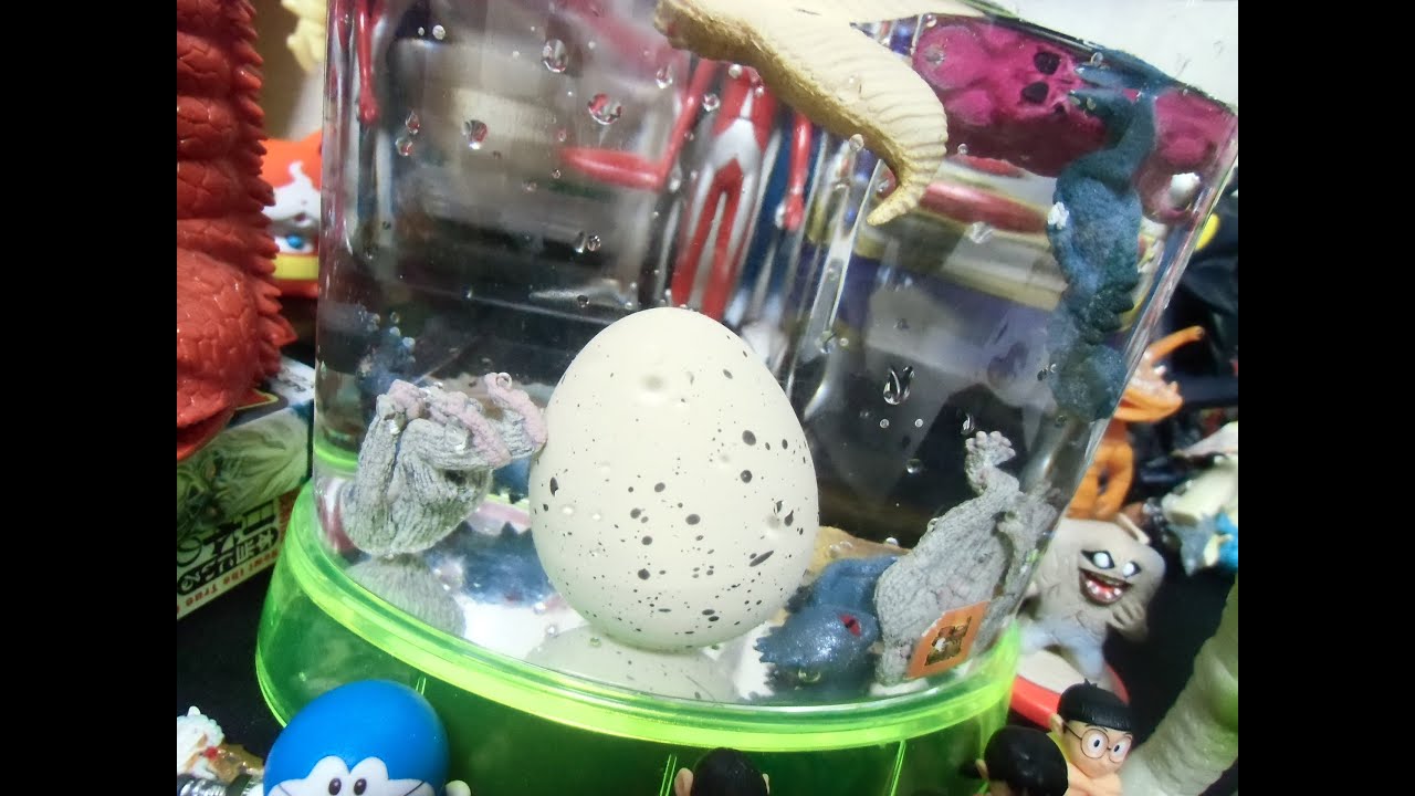 Drop the eggs of an unidentified creature into water to create a