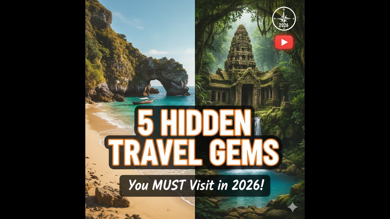 5 Hidden Travel Gems You MUST Visit In 2026 Secret Spots YouTube 