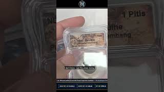 Graded REAL ‘Pirate Money’ —-Palembang 1 Pitis  LIVE AUCTION!