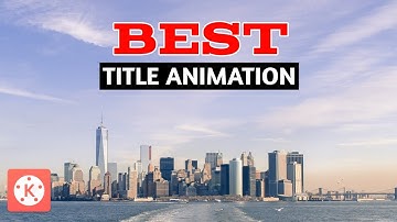 3 Crazy TITLE Animation in Kinemaster | KINEMASTER | TECH KINE | Tutorials    #Kinemaster #techkine
