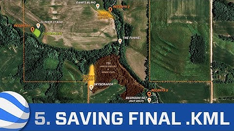 Google Earth Tutorial Part 5: Saving the .KML File and Map Demo