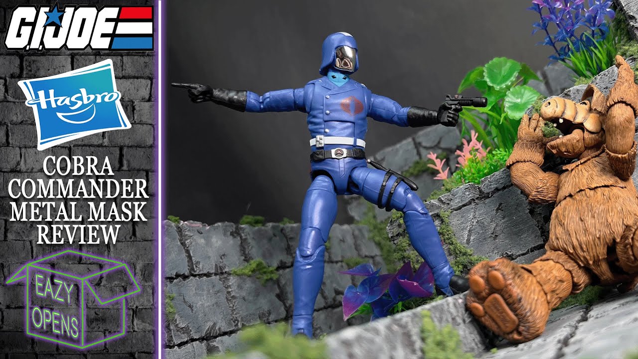 GI Joe Classified Cobra Commander Mirror Mask Action Figure Review!
