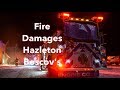 Fire damages boscovs department store  hazle twp pa  01312019