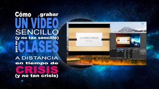 Tutorial OBS para impartir clases a distancia