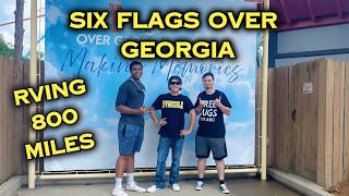 RVing 800 Miles For Six Flags Over Georgia!!