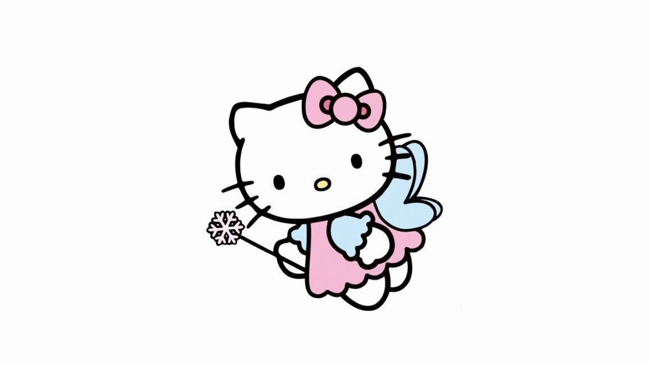 Картинка hello kitty на белом фоне