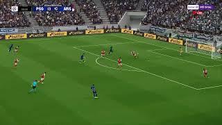 🔴[PES 2021] PSG vs Arsenal | PSG CONQUISTA A EUROPA E ARSENAL AMARGA VICE | RESUMO E GAMEPLAY