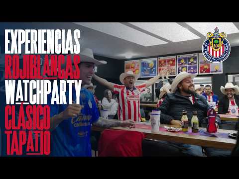 🇦🇹 ¡ASÍ SE VIVIÓ LA WATCH PARTY DEL CLÁSICO TAPATÍO! | Experiencias Rojiblancas 🇦🇹