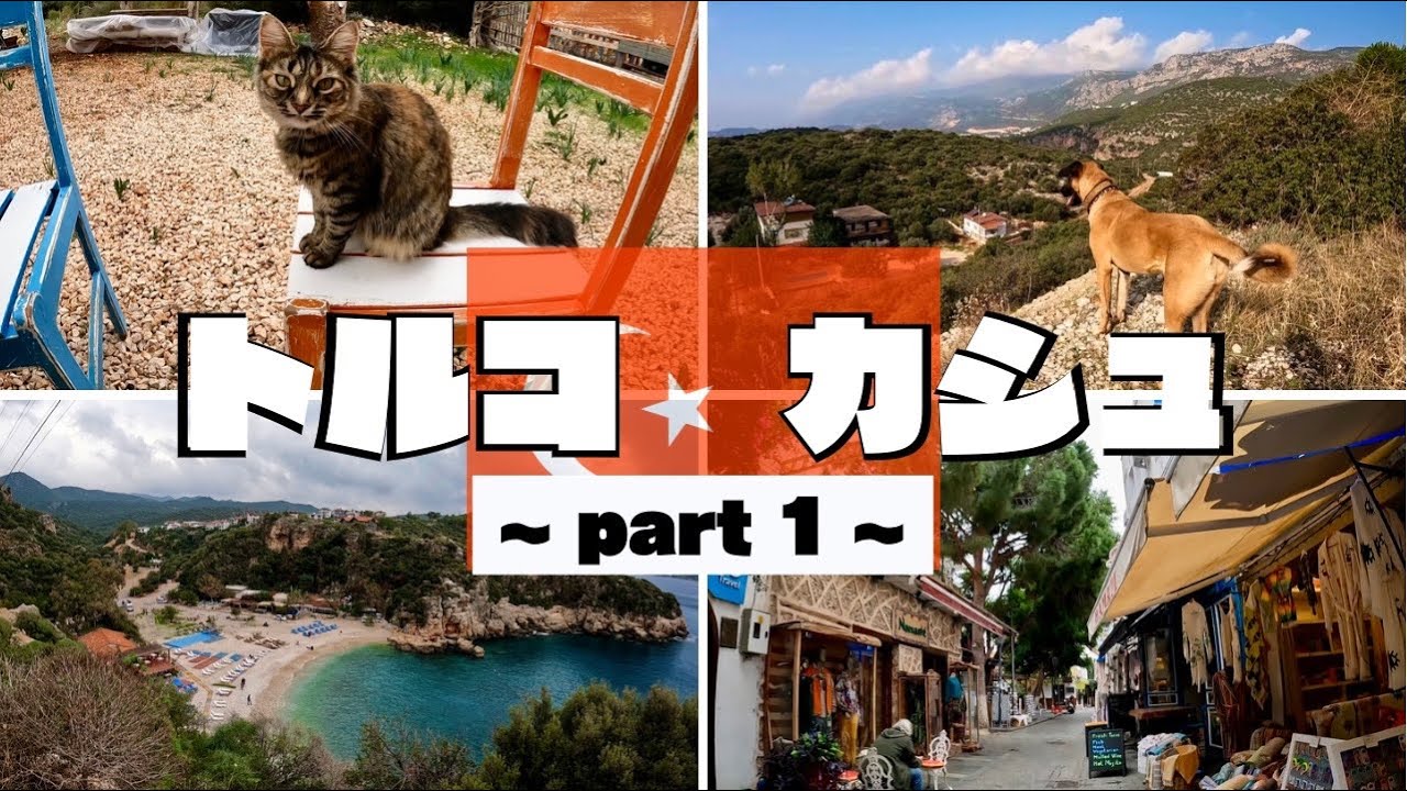 #1 トルコ🇹🇷カシュで見つけた天国のようなビーチと優しい街