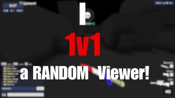 I 1V1 a RANDOM Viewer!