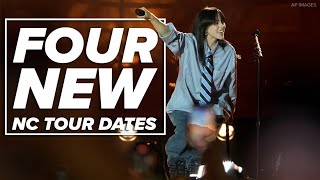 Billie Eilish adds four NC dates to tour