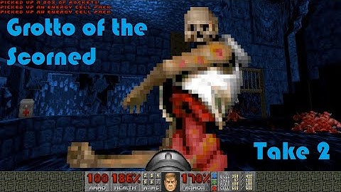 Doom 2: Grotto of the Scorned - take 2 - map is still nuts but the design is amazing
