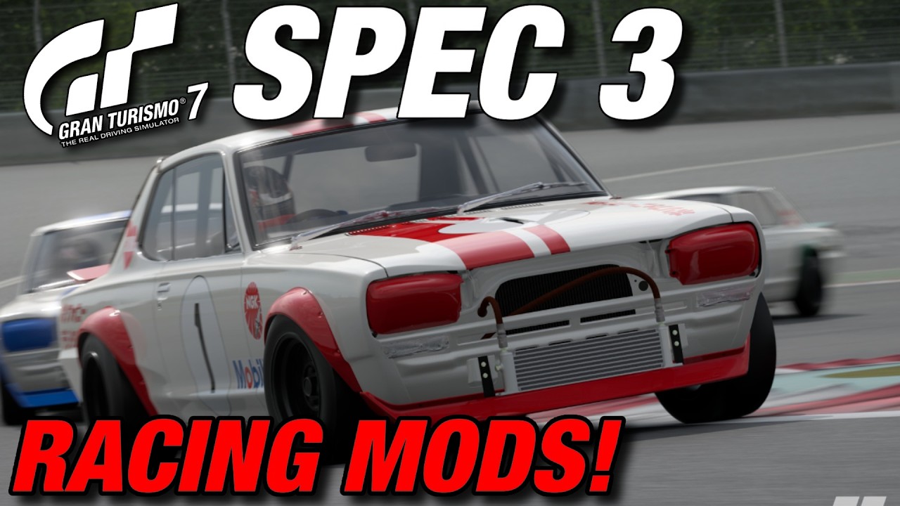 RACING MODS in Gran Turismo 7 SPEC 3!!!