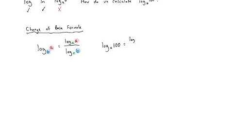 M9090SN64 - Rules of Exponents and Laws of Logarithms (Part 3)