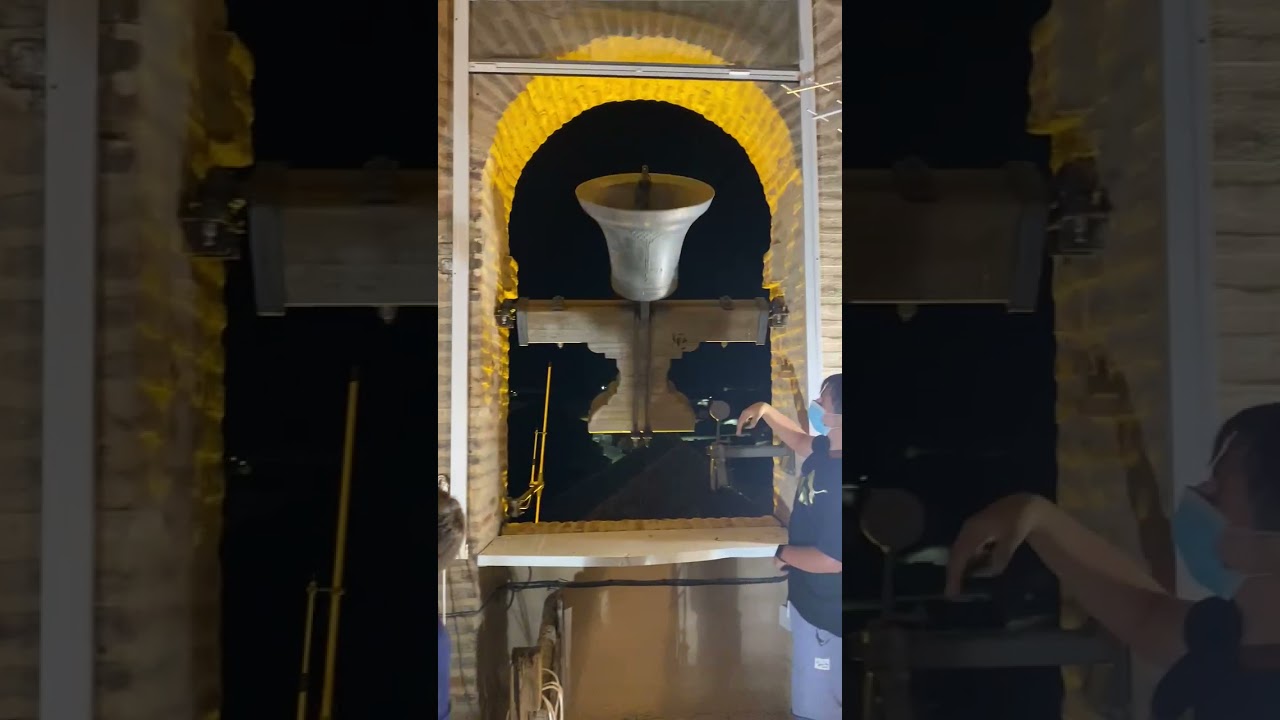 ESCALONILLA (Toledo) Volteo Vísperas Santísimo Cristo con la Cruz a Cuestas