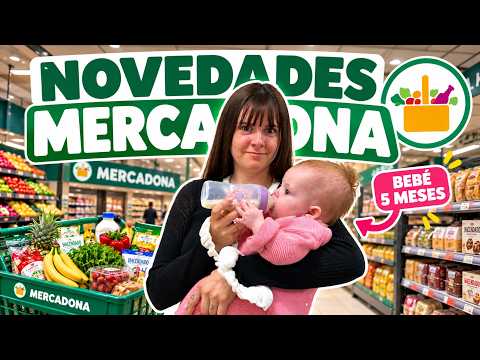 24 HOURS EATING OVER 20 NEW MERCADONA PRODUCTS 😱