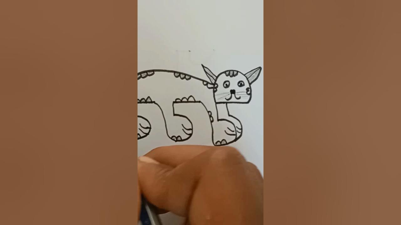 Cat banane ka tarika pencil se ️🙏💐🌹🥀🌺🌻🏵️shortsvideo drawing art 
