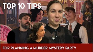 Top 10 Tips for Planning a Murder Mystery Party (EASILY AND ON A BUDGET)