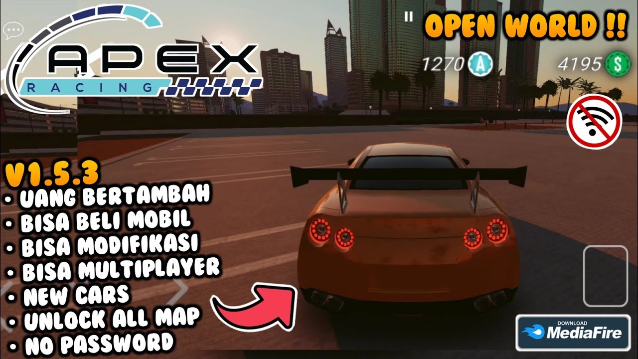 Download Apex Racing Mod Apk v1.5.3 Terbaru 2022 - Game Mobil Open ...