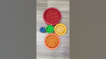 Colorful Beads Sorting Asmr Video #colorful #satisfying #asmr